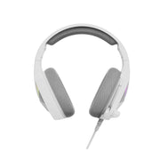 Marvo Tactic 40 RGB Gaming Headset White – USB Wired, 50mm Drivers - IT Supplies Ltd