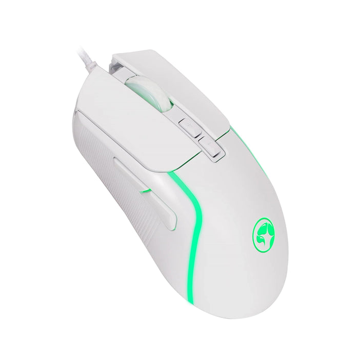 Marvo Scorpion M292-WH RGB USB Gaming Mouse – 8000 DPI, White