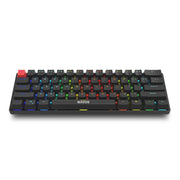 Marvo Saber 61 RGB Mechanical 60% Gaming Keyboard Black UK Layout - IT Supplies Ltd