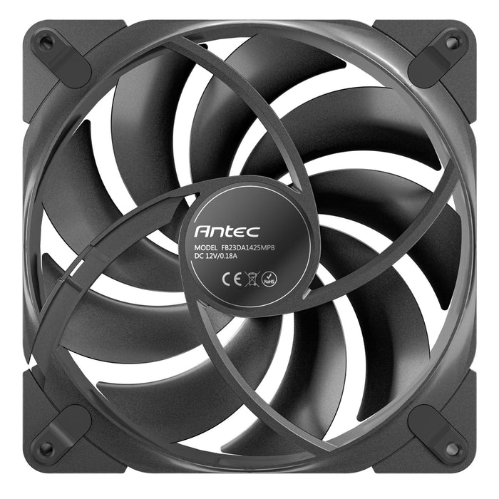 Tranquil 140 PWM Fan 3-Pack | Silent, High-Airflow Cooling