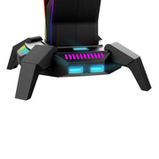 Marvo Kobe 30 RGB Headset Stand & USB Hub – 3 Ports + Audio - IT Supplies Ltd