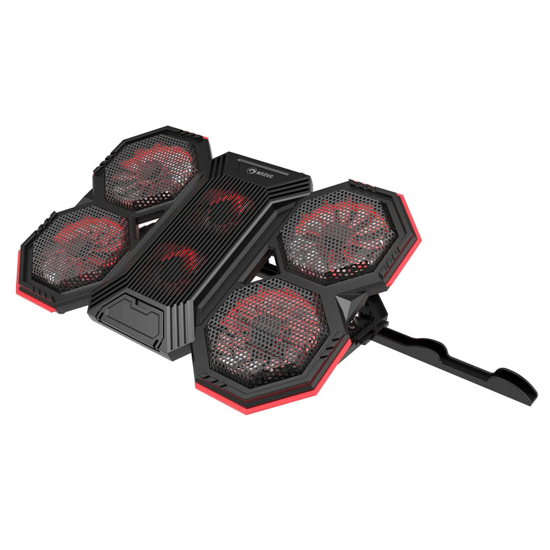 Marvo Atlas 60 USB Laptop Cooling Stand – 6 Fans, RGB, Adjustable - IT Supplies Ltd