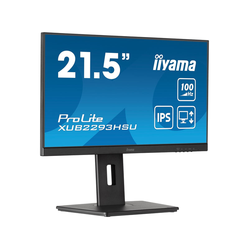 iiyama ProLite XUB2293HSU-B7 22" IPS Monitor, Full HD, 100Hz, 1ms - IT Supplies Ltd