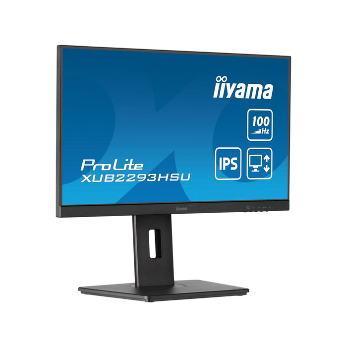 iiyama ProLite XUB2293HSU-B7 22" IPS Monitor, Full HD, 100Hz, 1ms