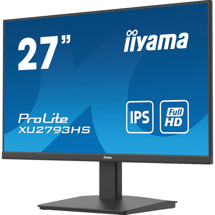 iiyama ProLite XU2793HS-B7 27" Frameless IPS Monitor, Full HD, 100Hz
