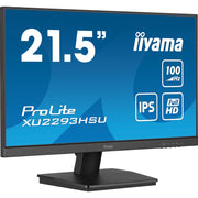 iiyama XU2293HSU-B7 22" IPS Monitor – Full HD, 100Hz, USB Hub, HDMI, DisplayPort - IT Supplies Ltd