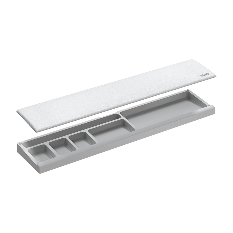 Marvo Crest 60 White Keyboard Wrist Rest – Ergonomic & Stylish - IT Supplies Ltd