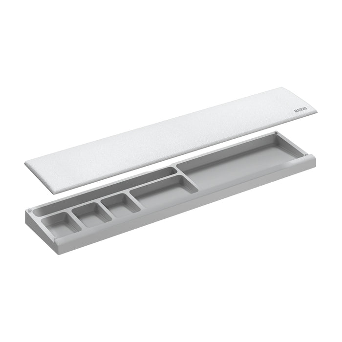 Marvo Crest 60 White Keyboard Wrist Rest – Ergonomic & Stylish