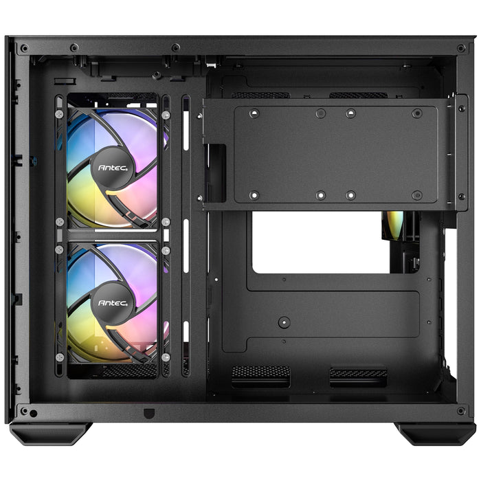 Antec CX600M ARGB Micro-ATX Mini Tower Case Tempered Glass