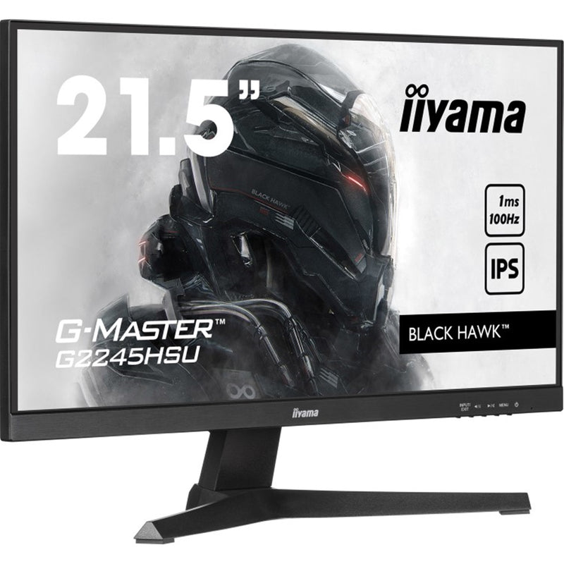 iiyama G-MASTER G2245HSU-B2 22" IPS Monitor, Full HD, 100Hz, 1ms - IT Supplies Ltd