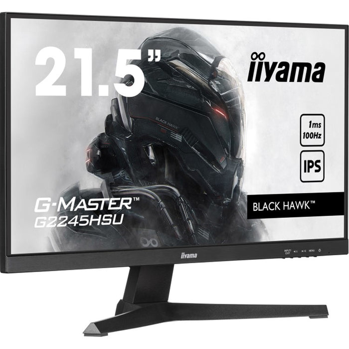 iiyama G-MASTER G2245HSU-B2 22" IPS Monitor, Full HD, 100Hz, 1ms