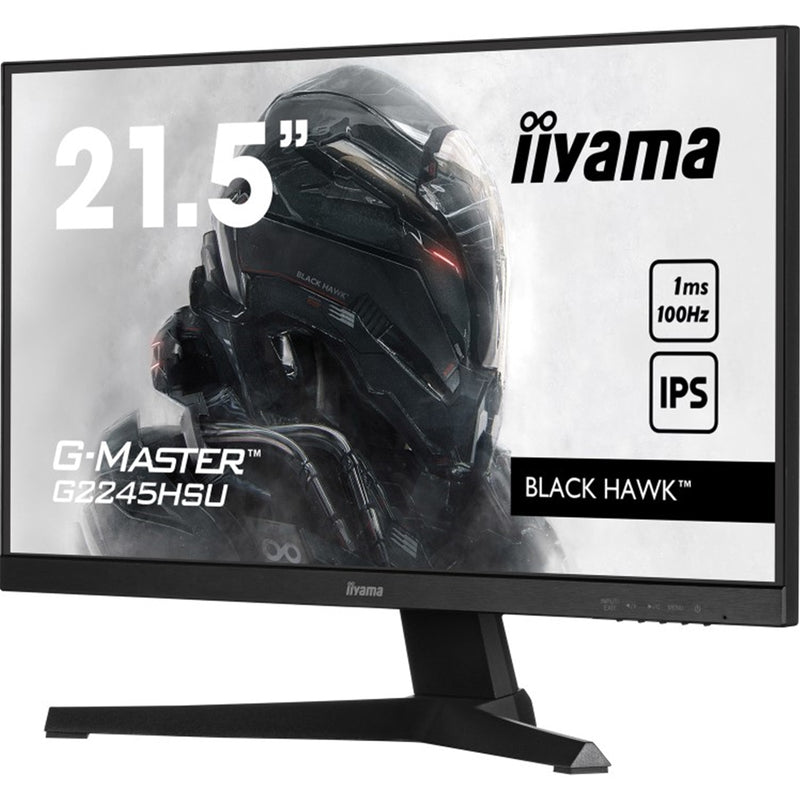 iiyama G-MASTER G2245HSU-B2 22" IPS Monitor, Full HD, 100Hz, 1ms - IT Supplies Ltd