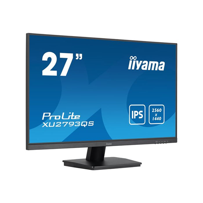 iiyama ProLite XU2793QS-B7 27" WQHD IPS Monitor, 100Hz, 1ms