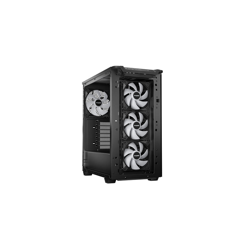 be quiet! Pure Base 501 LX Case – High Airflow, 4x ARGB Fans, Black - IT Supplies Ltd