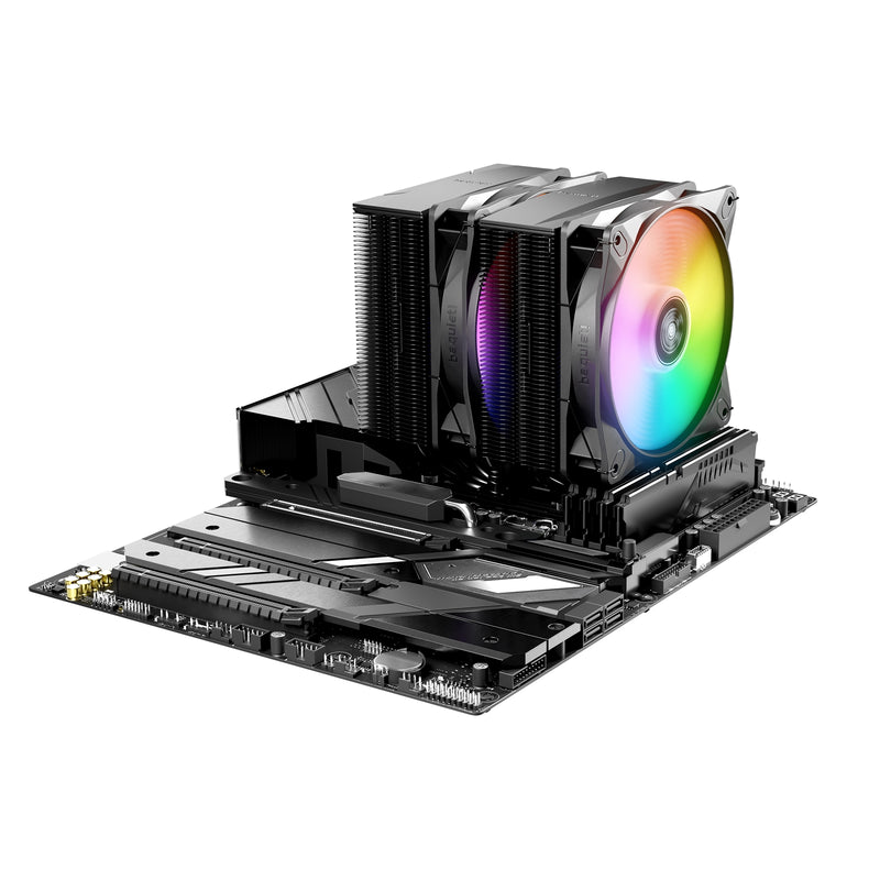 be quiet! Pure Rock Pro 3 LX CPU Cooler, 2x Light Wings Fans, 250W TDP - IT Supplies Ltd