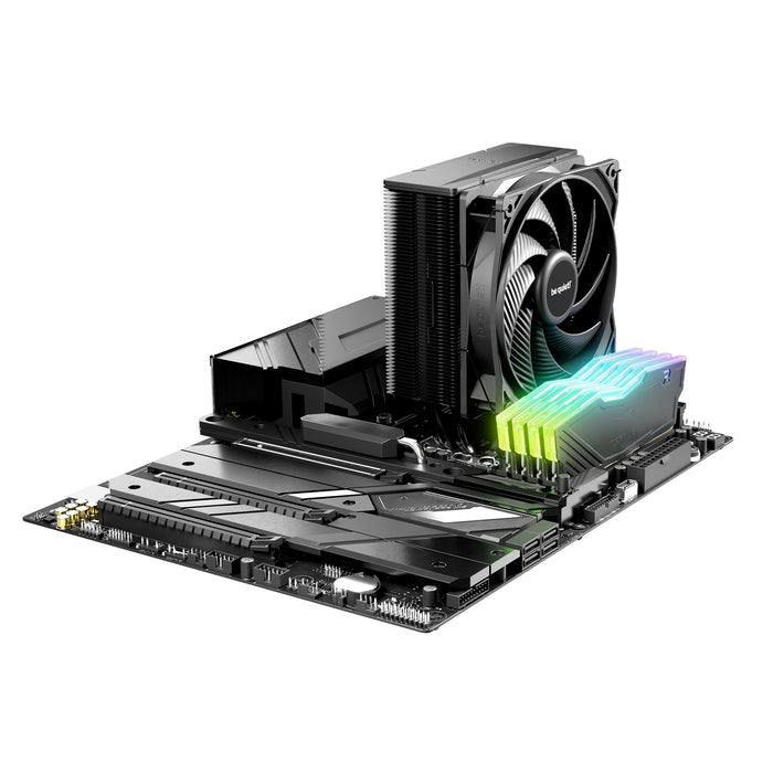 be quiet! Pure Rock 3 Black CPU Cooler - Silent, 2000RPM, 190W TDP