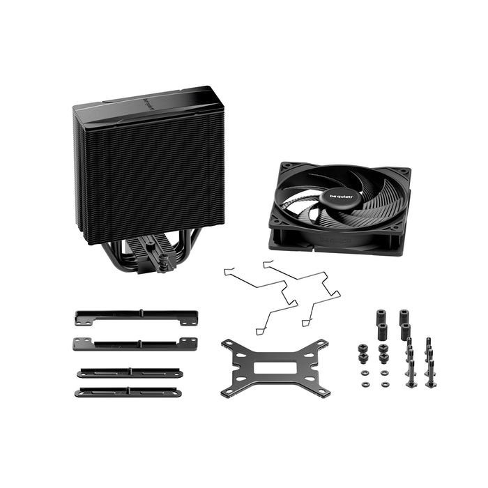 be quiet! Pure Rock 3 Black CPU Cooler - Silent, 2000RPM, 190W TDP