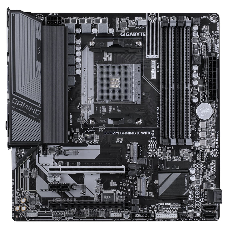 Gigabyte B550M GAMING X Wi-Fi 6 | AM4 | PCIe 4.0 | USB-C | M.2 | Micro-ATX - IT Supplies Ltd