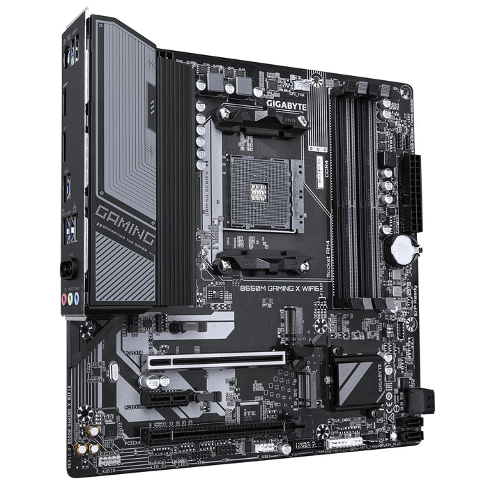 Gigabyte B550M GAMING X Wi-Fi 6 | AM4 | PCIe 4.0 | USB-C | M.2 | Micro-ATX