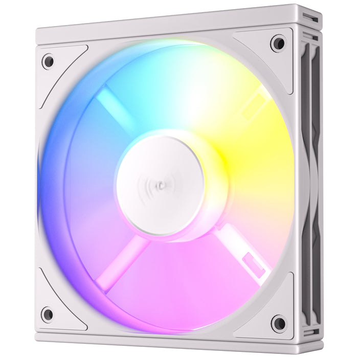 Antec Connect 120 ARGB White Reverse 3-Pack – PWM, RGB, Reverse Airflow