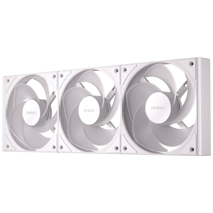 Antec Connect 120 ARGB White Reverse 3-Pack – PWM, RGB, Reverse Airflow