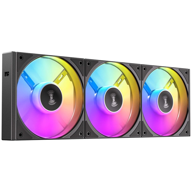Antec Connect 120 ARGB Reverse 3-Pack – PWM, RGB, Reverse Airflow