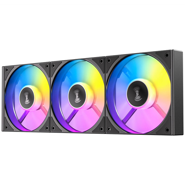 Antec Connect 120 ARGB 3-Pack – High-Airflow PWM Fans, RGB, Daisy Chain