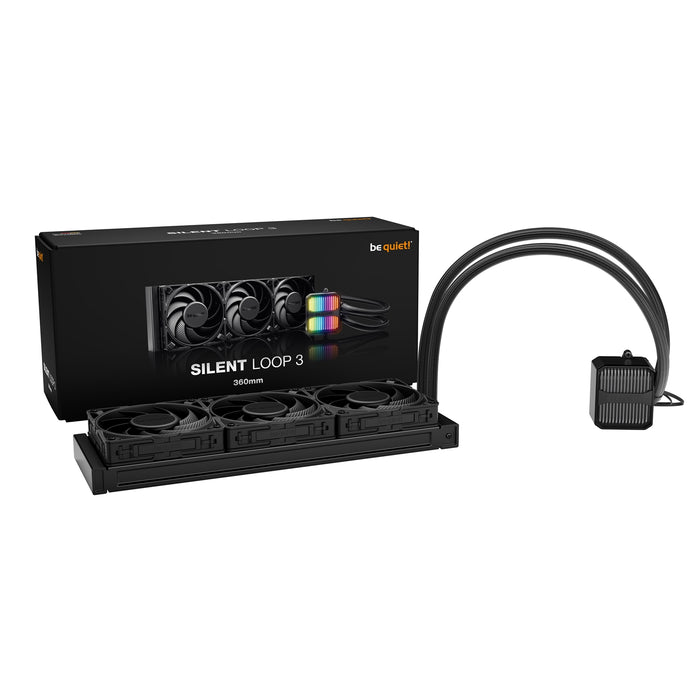 be quiet! Silent Loop 3 360mm AIO – Ultra-Quiet, ARGB, High-Performance