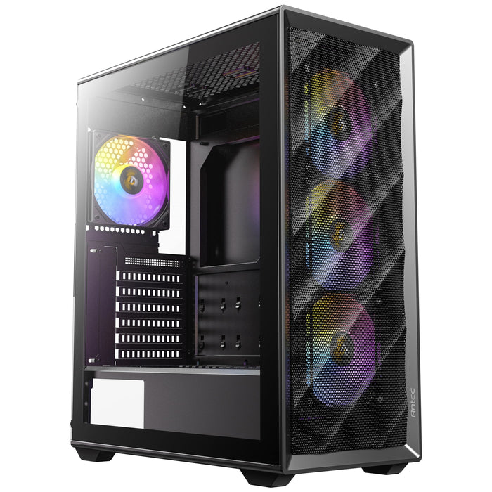 Antec AX85 ARGB Mid Tower Gaming Case with 4 RGB Fans & Mesh Front