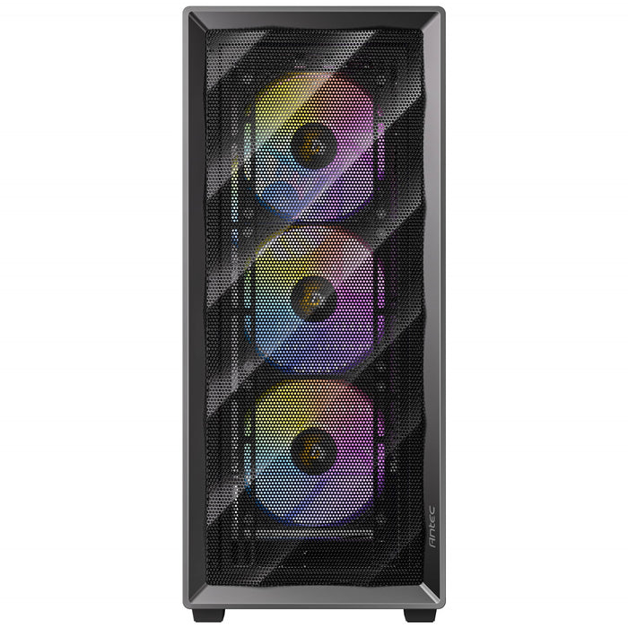 Antec AX85 ARGB Mid Tower Gaming Case with 4 RGB Fans & Mesh Front