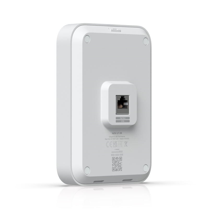 Ubiquiti U7-IW UniFi 7 In-Wall WiFi 7 AP with 2.5 GbE PoE Switch - IT Supplies Ltd