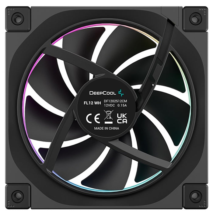 DeepCool FL12 120mm PWM ARGB Fan – High Performance, Low Noise, RGB