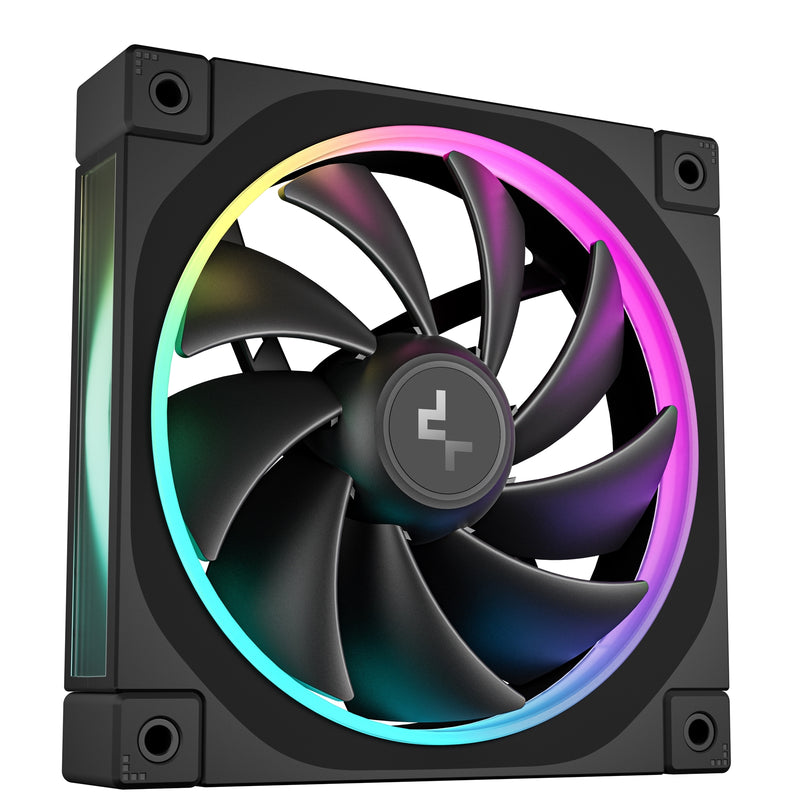 DeepCool FL12 120mm PWM 3-Pack – High Performance, ARGB, Low Noise - IT Supplies Ltd