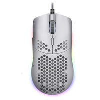 Tecware EXO Elite White Gaming Mouse | 16K DPI, RGB, Lightweight