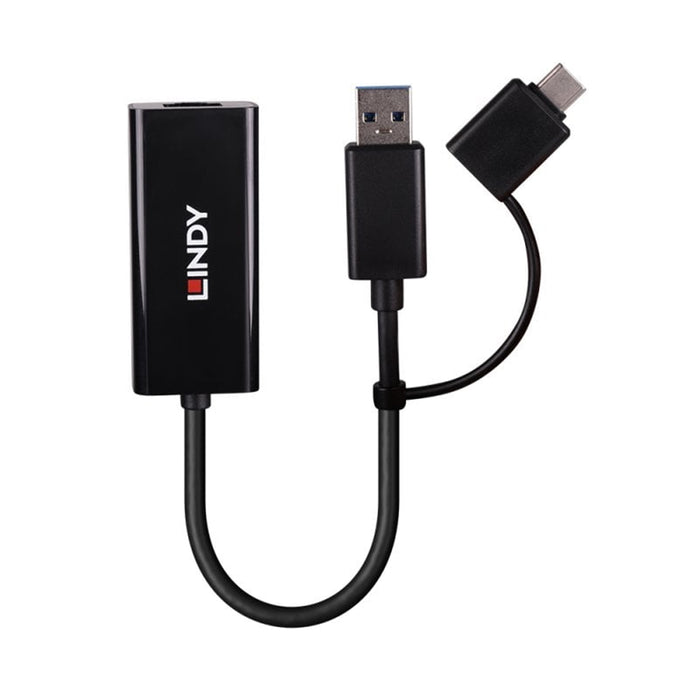 Lindy USB 3.2 Gigabit Ethernet Converter – Fast, Bus-Powered Adapter
