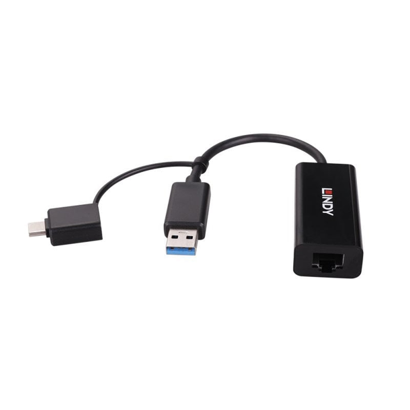 Lindy USB 3.2 Gigabit Ethernet Converter – Fast, Bus-Powered Adapter - IT Supplies Ltd