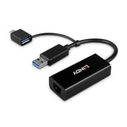 Lindy USB 3.2 Gigabit Ethernet Converter – Fast, Bus-Powered Adapter - IT Supplies Ltd
