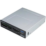 Akasa AK-ICR-27 USB 3.0 Multi Card Reader - UHS-II, 3.5", Black - IT Supplies Ltd