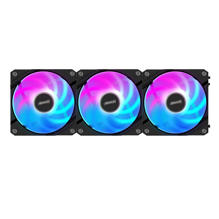 AORUS EZ CHAIN FAN 120 (3-Pack) – High-Performance 120mm ARGB Fans