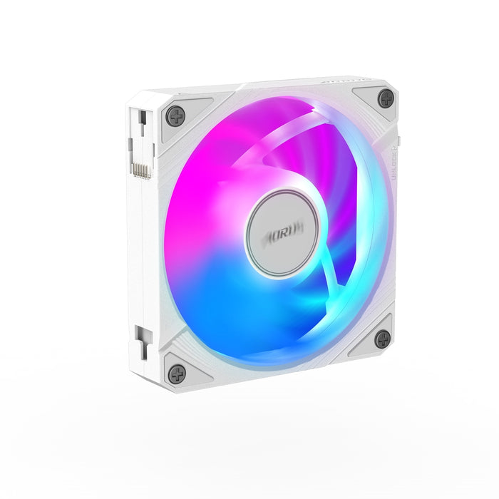Gigabyte AORUS EZ Chain Fan 120 ICE - Quiet 120mm White ARGB Fan