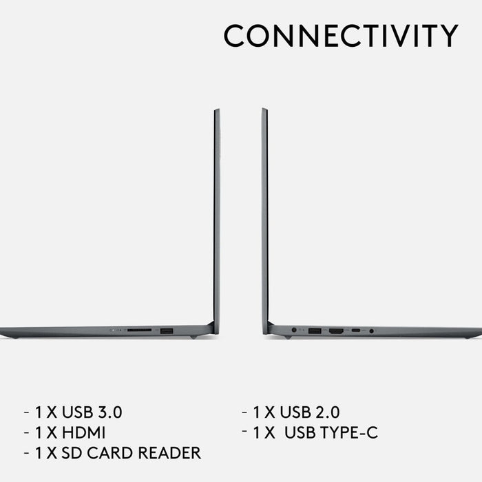 Lenovo IdeaPad 1 15.6" Laptop Ryzen 3, 8GB RAM, 128GB SSD, FHD