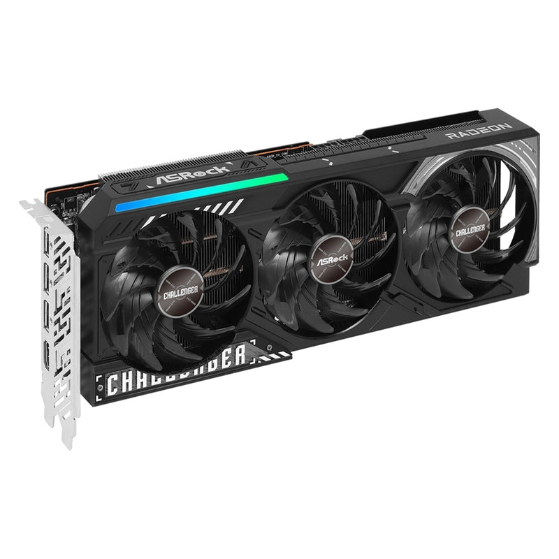 ASRock RX 9070 Challenger CL 16G – 16GB GDDR6, Dual Fan, 2520 MHz - IT Supplies Ltd