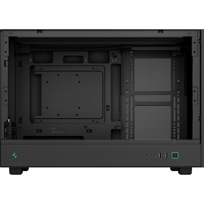 DeepCool CH260 Black Micro-ATX Case with USB-C & 360mm Support