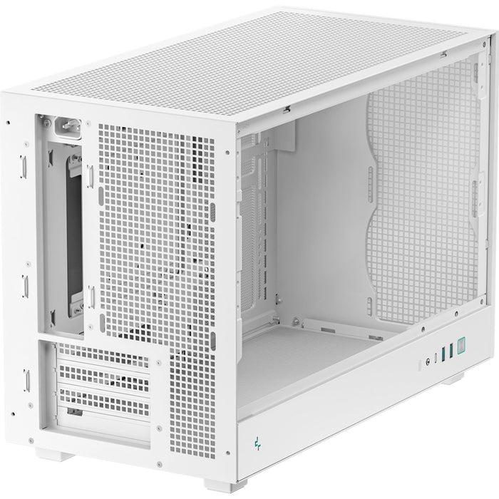 DeepCool CH260 White Micro-ATX Case with USB-C & 360mm Radiator