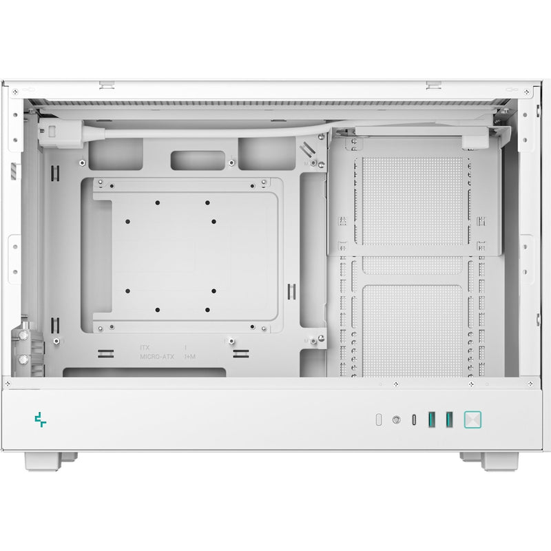 DeepCool CH260 White Micro-ATX Case with USB-C & 360mm Radiator - IT Supplies Ltd