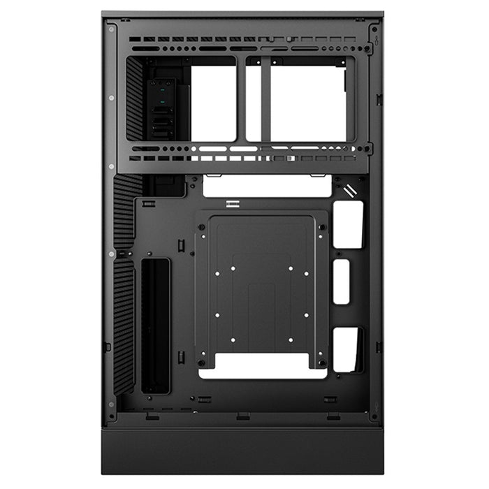 DeepCool CH270 Digital Black Micro-ATX Case with USB-C & 360mm Support