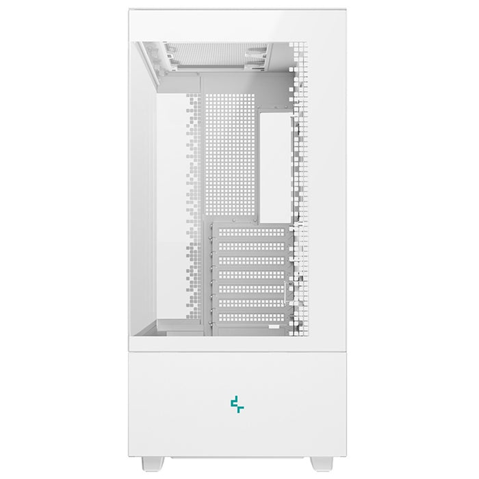 DeepCool CH690 Digital White ATX Case – High-Airflow, Semi-Glass