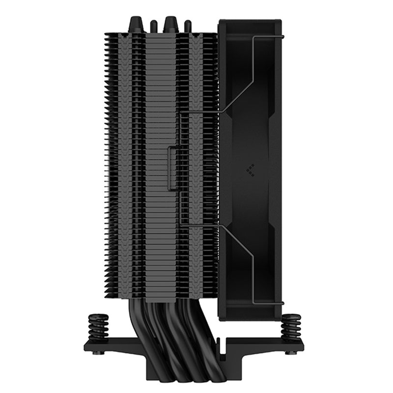 DeepCool AG400 ARGB V2 Black CPU Cooler - 120mm PWM, LGA1851/AM5 - IT Supplies Ltd