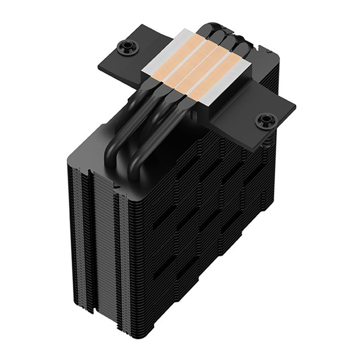 DeepCool AG400 ARGB V2 Black CPU Cooler - 120mm PWM, LGA1851/AM5