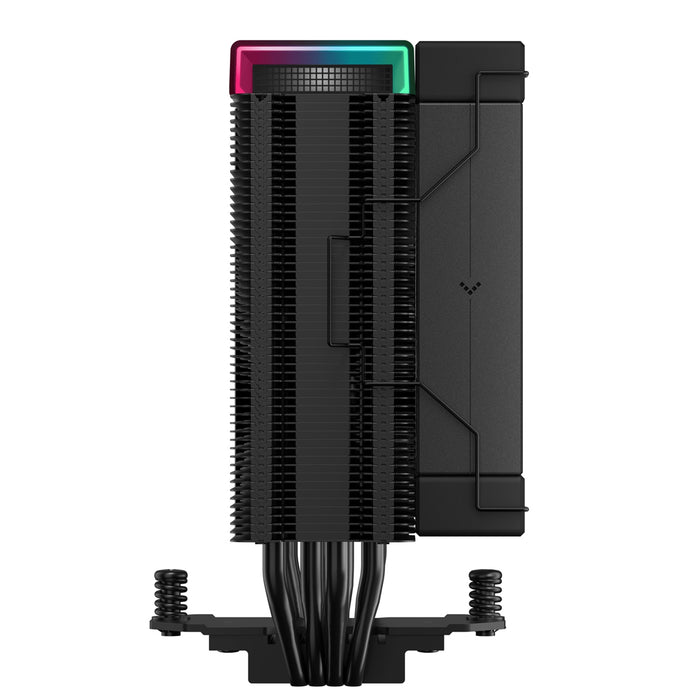 DeepCool AK400 Digital Pro CPU Cooler, ARGB Fan & Display, Black